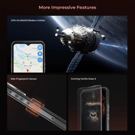Oukitel WP55 5G Rugged Phone 12GB RAM 256GB 108MP 11000mAh
