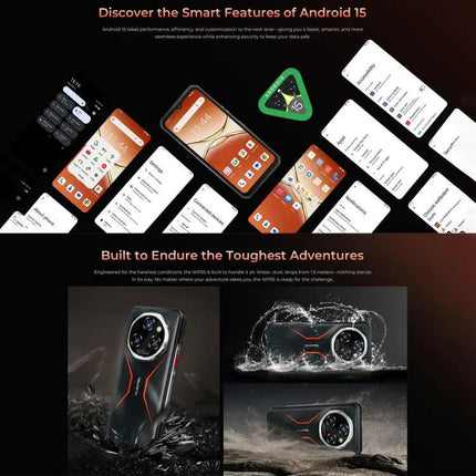 Oukitel WP55 5G Rugged Phone 12GB RAM 256GB 108MP 11000mAh
