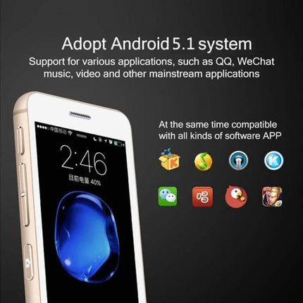 Melrose S9 Smartphone for Everyday Calls, Browsing, and Apps compact Android 5.1 phone for calls browsing simple apps