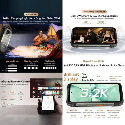 Blackview Xplore 2 Rugged 5G Android Smartphone 1TB