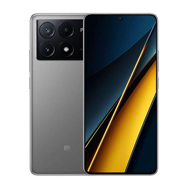Xiaomi Smartphone for Everyday Connectivity and Tasks showing sleek gray phone front and back with large display and triple camera for daily use