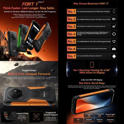Blackview Smartphone for Daily Communication and Travel