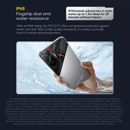 Xiaomi POCO F7 12GB 256GB 6.83in Snapdragon 8s 5G 6500mAh