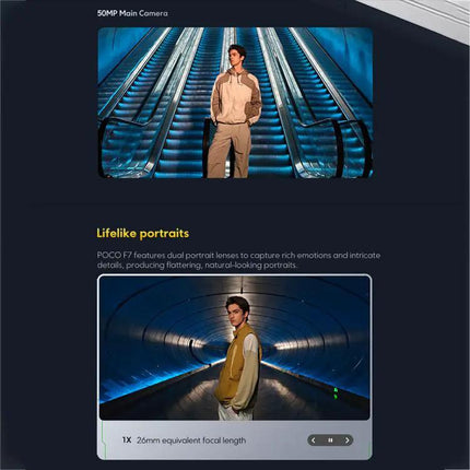 Xiaomi POCO F7 12GB 256GB 6.83in Snapdragon 8s 5G 6500mAh