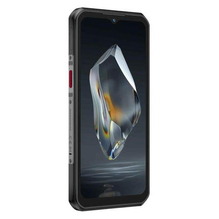 Oukitel Rugged Phone for Everyday Outdoor Activities - black rugged smartphone with large 11000mAh battery, water and impact resistant design