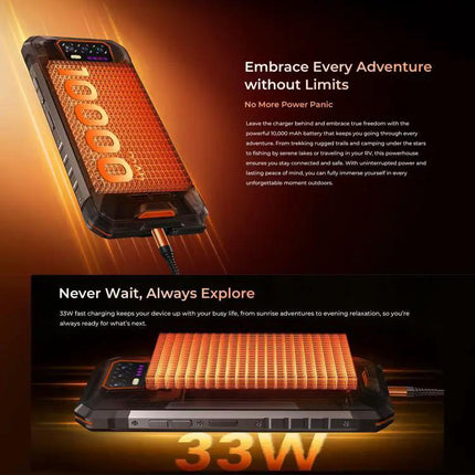 Oukitel WP58 Rugged Phone With Side Fingerprint Unlock