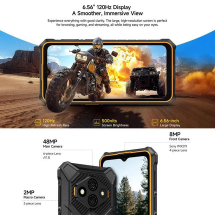 Ulefone RugKing 3 Pro Rugged 6.56 Inch Outdoor Phone