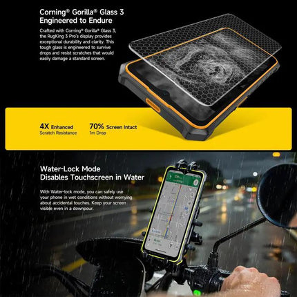 Ulefone RugKing 3 Pro Rugged 6.56 Inch Outdoor Phone