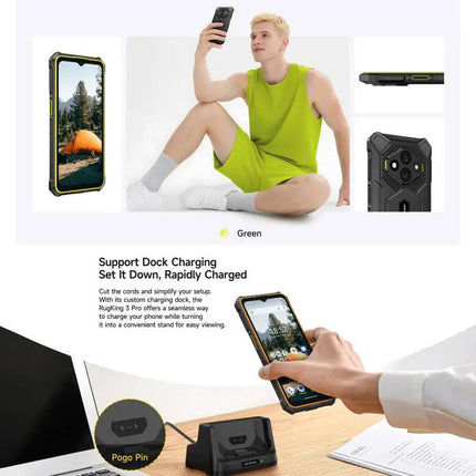 Ulefone RugKing 3 Pro Rugged 6.56 Inch Outdoor Phone