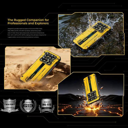 Oukitel WP60 Rugged 5G Phone 7.2in 8GB/256GB 10000mAh