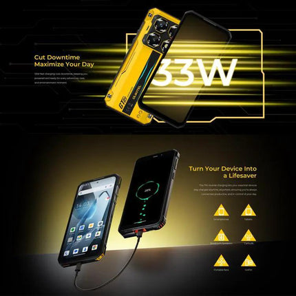 Oukitel WP60 Rugged 5G Phone 7.2in 8GB/256GB 10000mAh