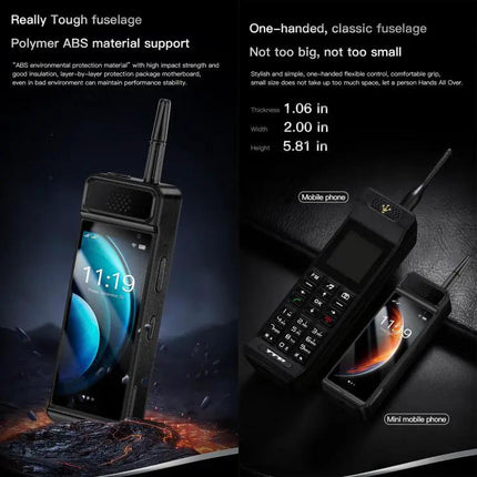 SOYES Compact 4 Inch Android Phone Dual SIM 4GB RAM
