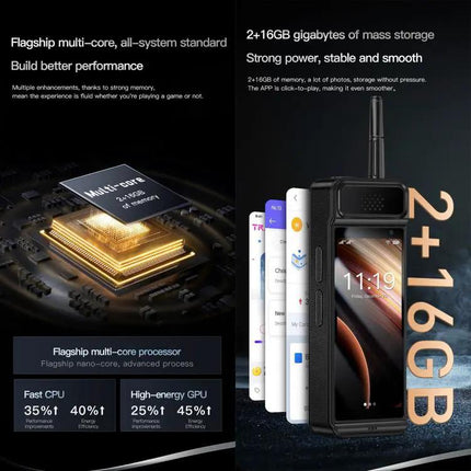 SOYES Compact 4 Inch Android Phone Dual SIM 4GB RAM