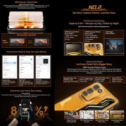 Blackview Oscal Fort 5 12GB 256GB 6.78 Inch Android 16