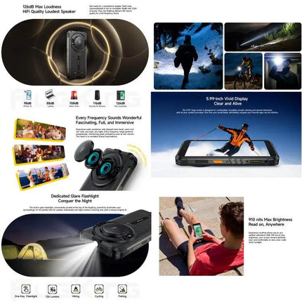 Ulefone RugKing Rugged Smartphone 5.99 Inch Display For Outdoor Use