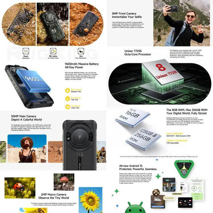 Ulefone RugKing Rugged Smartphone 5.99 Inch Display For Outdoor Use