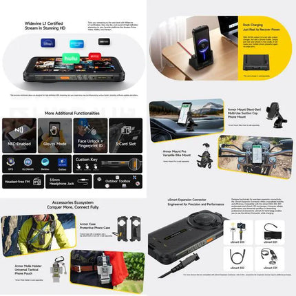 Ulefone RugKing Rugged Smartphone 5.99 Inch Display For Outdoor Use