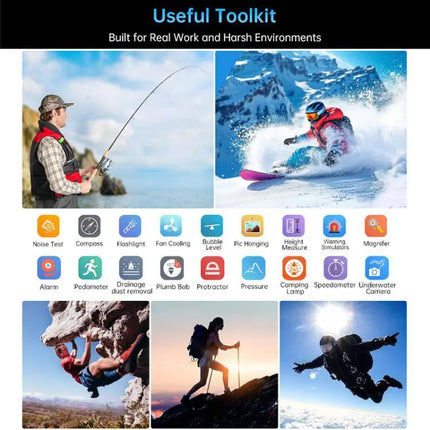 Unihertz Tank X Rugged 5G Projector Phone 16GB 512GB