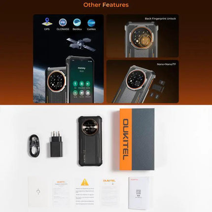 Oukitel Rugged Phone With Long Lasting Battery And 4GB RAM