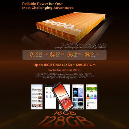 Oukitel Rugged Phone With Long Lasting Battery And 4GB RAM