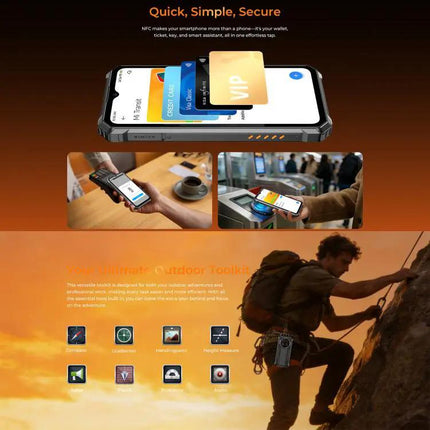 Oukitel Rugged Phone With Long Lasting Battery And 4GB RAM