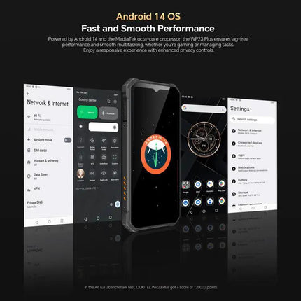 Oukitel Rugged Phone With 10600mAh Battery And 128GB Storage