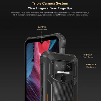 Oukitel Rugged Phone With 10600mAh Battery And 128GB Storage