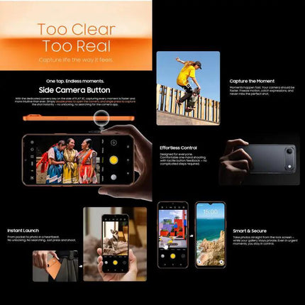 Blackview Oscal Flat 3C 6.56 Inch Android Smartphone