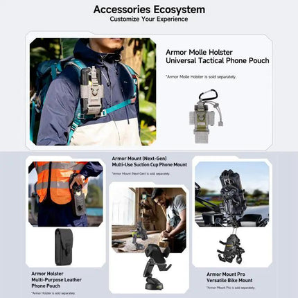 Ulefone RugKing 5 Pro Rugged Phone With Long Lasting Battery