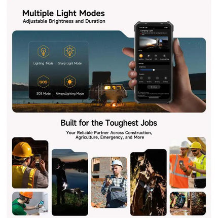 Ulefone RugKing 5 Pro Rugged Phone With Long Lasting Battery