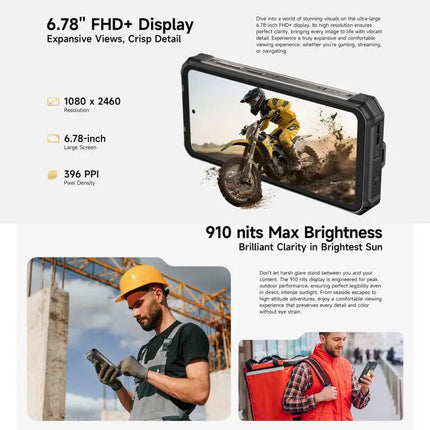 Ulefone RugKing 5 Pro Rugged Phone With Long Lasting Battery