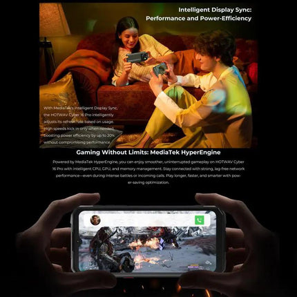 HOTWAV Cyper 16 Pro Rugged 5G Phone 8GB RAM 512GB ROM 6.6in