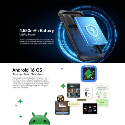 Ulefone RugKing 2 Pro Rugged Phone 5.45 Inch 4GB/64GB