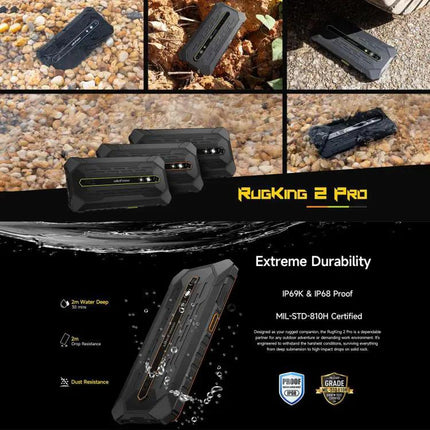 Ulefone RugKing 2 Pro Rugged Phone 5.45 Inch 4GB/64GB