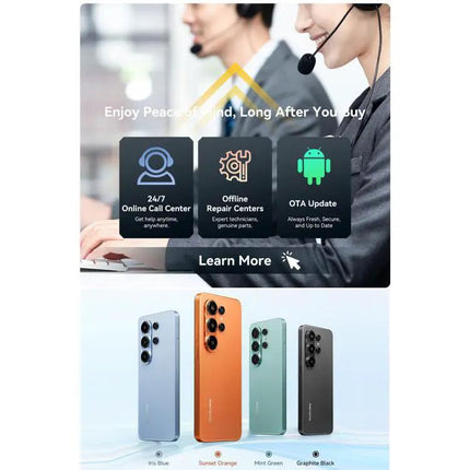 Blackview Wave 10 Smartphone 8GB/256GB 6.88in Android 16
