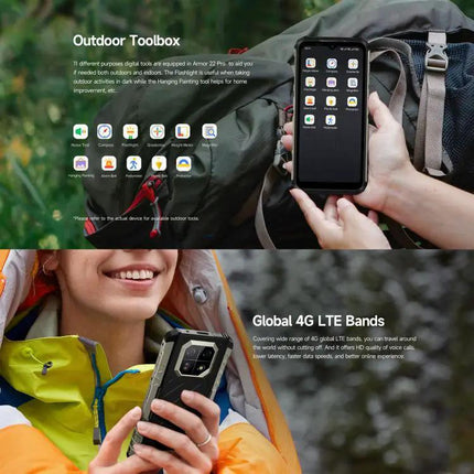 Ulefone Armor 22 Pro Rugged Phone 8GB RAM 128GB 6.58 Inch