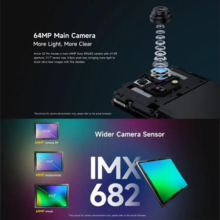 Ulefone Armor 22 Pro Rugged Phone 8GB RAM 128GB 6.58 Inch