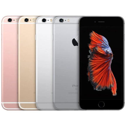 Pre-owned Apple iPhone 6s Plus 16GB Unlocked Mix Colors Used A Grade - lineup of rose gold, gold, silver, space gray phones