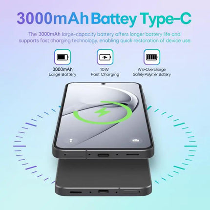 Versatile 6.75-Inch Smartphone for Daily Communication and Entertainment