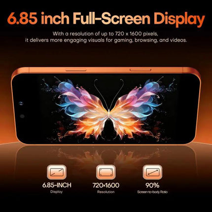 I17 Pro Max Large Screen Android Phone for Daily Use
