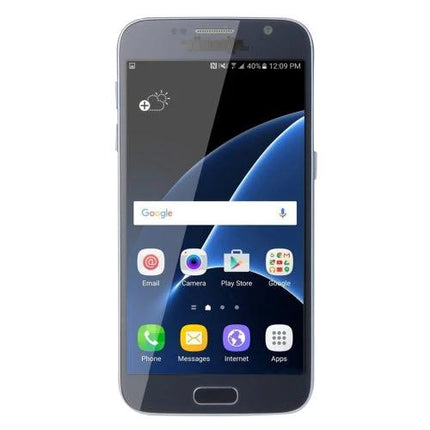 Compact Smartphone for Daily Communication and Browsing - compact Android phone with home screen icons for calls, messages, email and web browsing