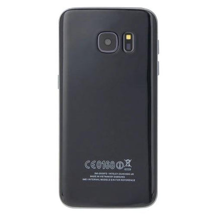 Compact Smartphone for Daily Communication and Browsing - black compact Android phone back view with camera and flash, slim commuter device