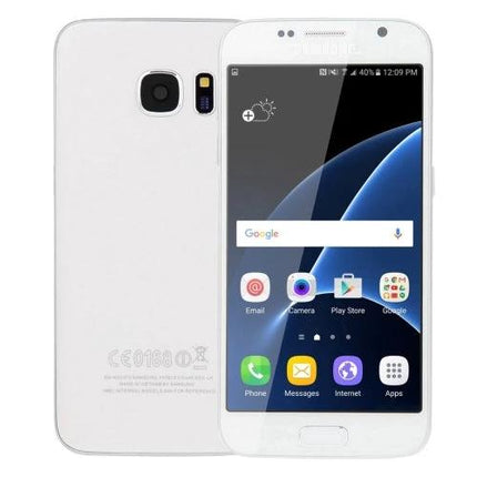 Compact Smartphone for Daily Communication and Browsing - white compact Android phone showing home screen with apps, ideal for commuters and students