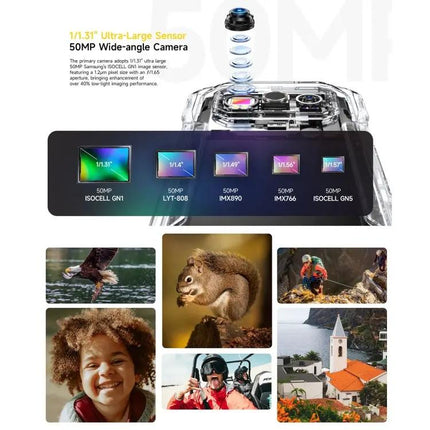 Ulefone Rugged Phone With Thermal Camera And Long Battery