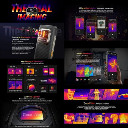 Ulefone Armor Rugged Smartphone With Thermal Imaging Camera