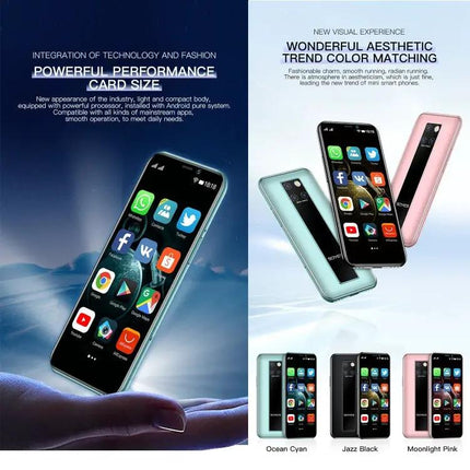 Palm Sized Dual SIM Mini Smartphone With 3.5 Inch Display