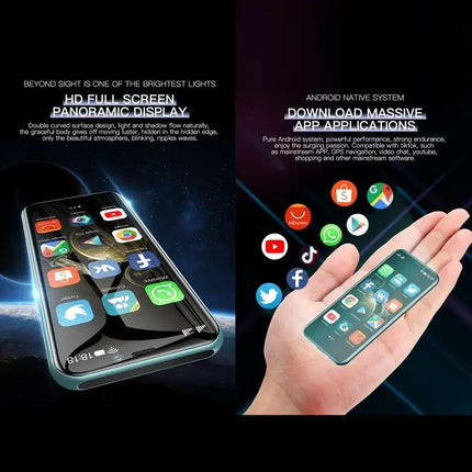 Palm Sized Dual SIM Mini Smartphone With 3.5 Inch Display