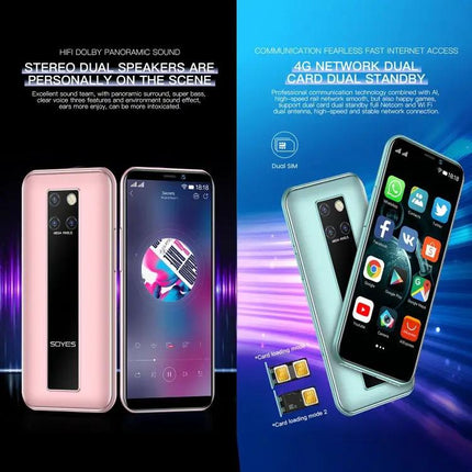Palm Sized Dual SIM Mini Smartphone With 3.5 Inch Display