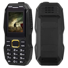 Elder Shield W2025: Ultimate Triple Protection Phone with 5800mAh Battery, Waterproof, Shockproof, Dustproof, 1.8" Display, and Dual SIM Capabilities