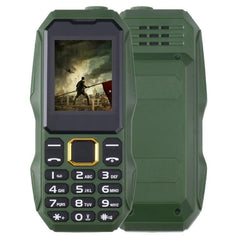 Elder Shield W2025: Ultimate Triple Protection Phone with 5800mAh Battery, Waterproof, Shockproof, Dustproof, 1.8" Display, and Dual SIM Capabilities